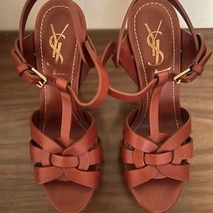YSL platform shoes size 37 1/2